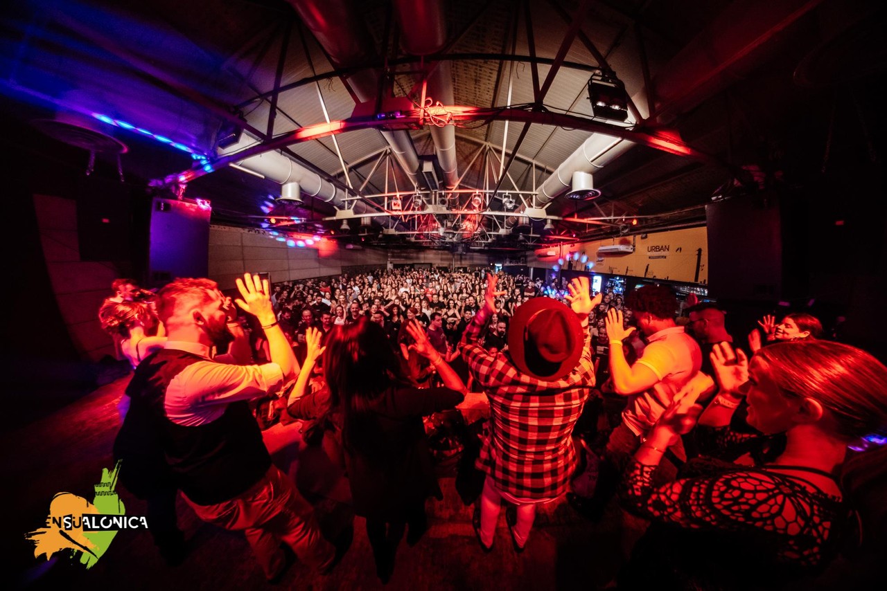 Crowd at Sensualonica Dance Festival in Thessaloniki
